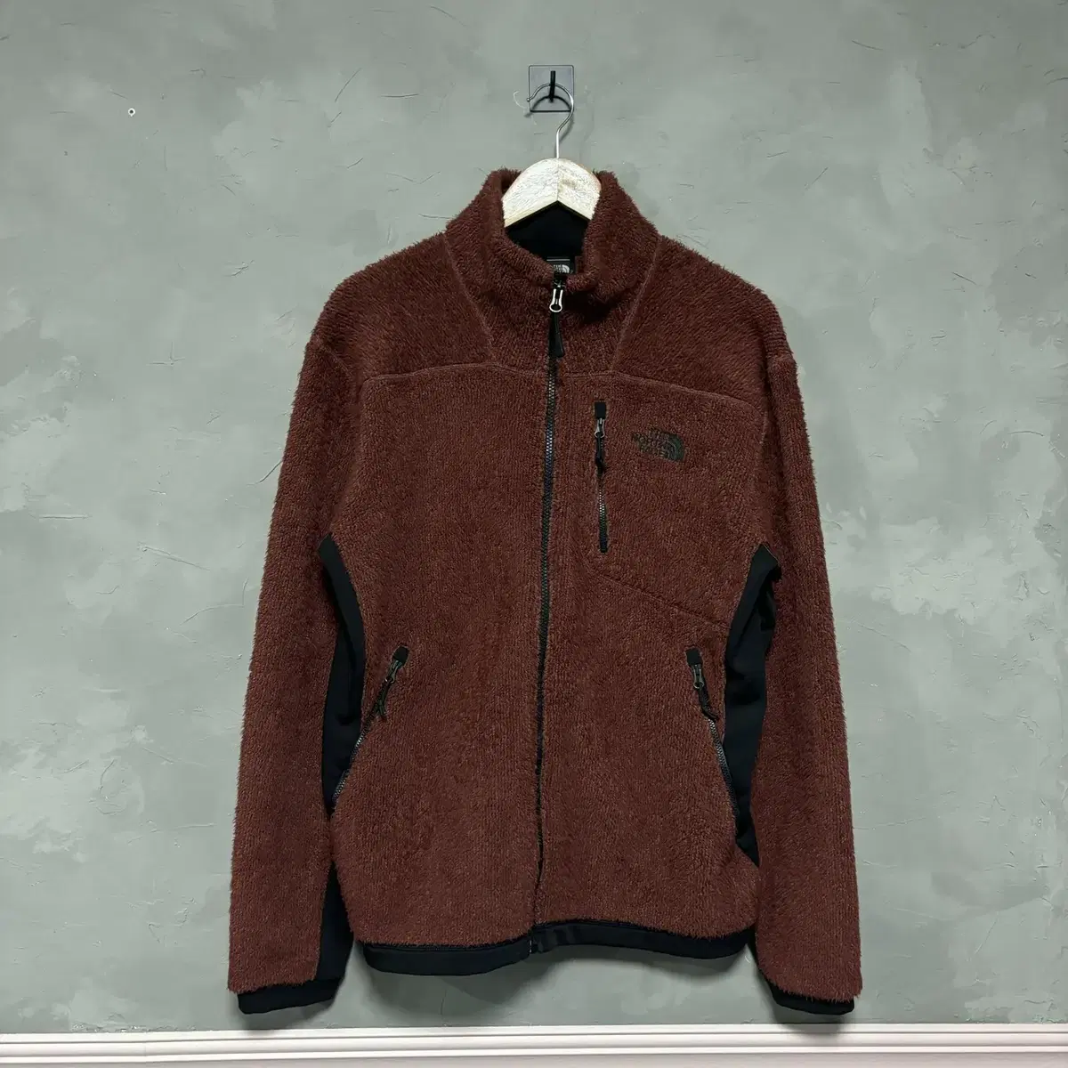 The North Face Burgundy Brown Fleece