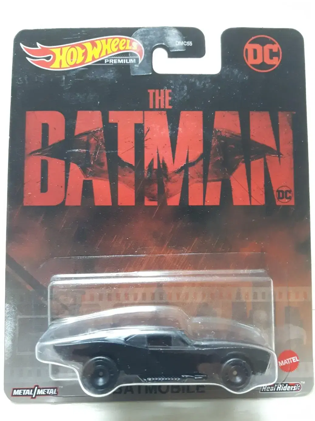 핫휠 프리미엄 배트맨 배트모빌 BATMOBILE리얼라이더스 미개봉 새상품