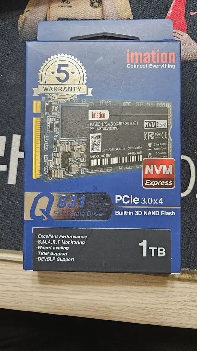 이메이션 Q831 M.2 NVMe SSD 1TB