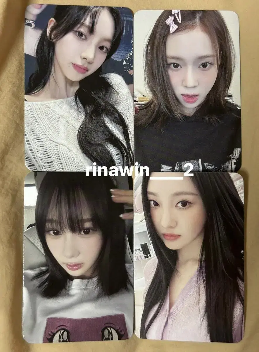 aespa mmt yongtong unreleased photocard buncheol karina ningning