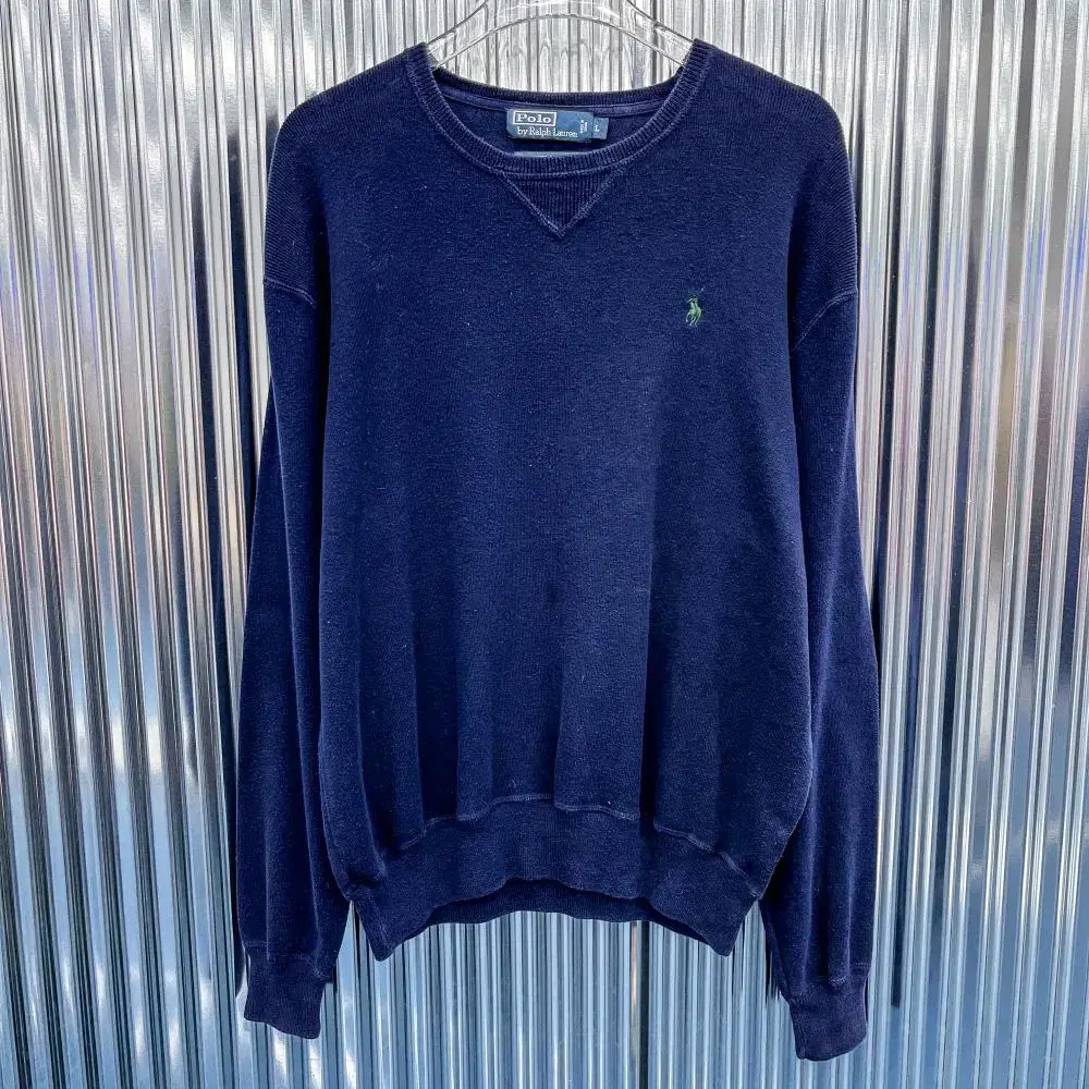 Polo Ralph Lauren Cotton Round Neck Knit (Domestic XL) U531