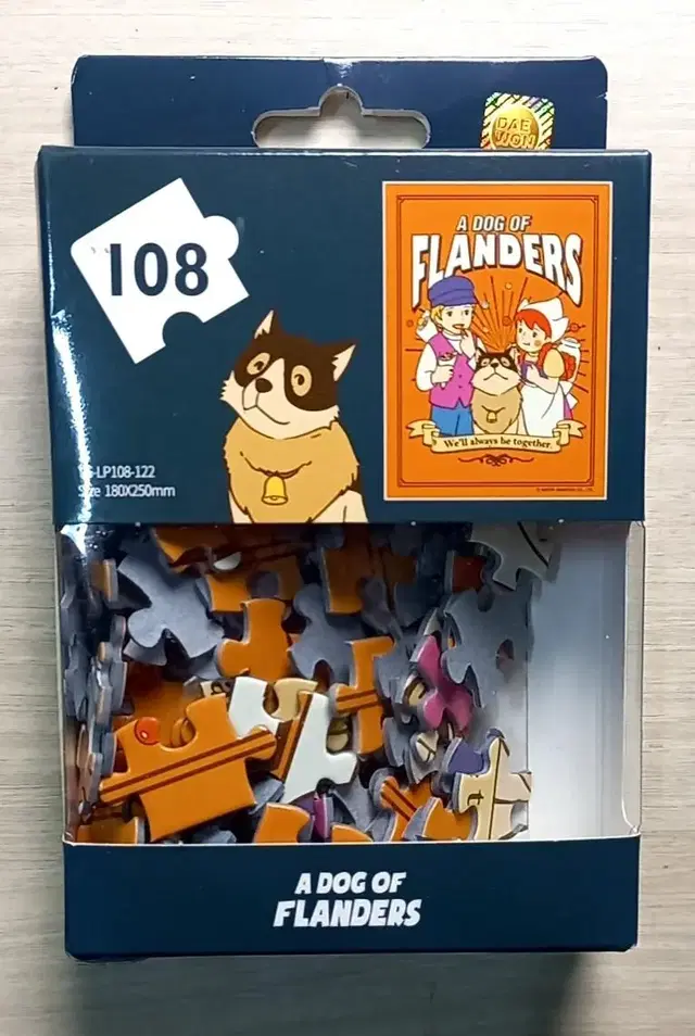 (미개봉) 플란다스의 개 직소 퍼즐 108 PIECES