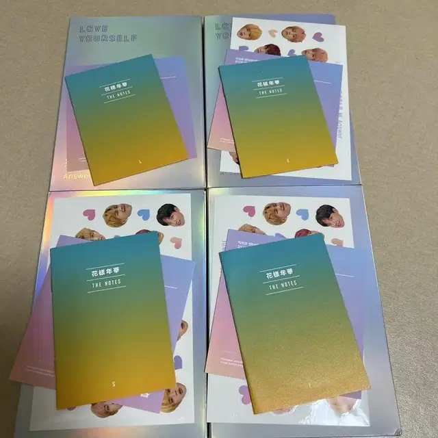 방탄 LOVE YOURSELF 개봉앨범 (E,F,L,S)