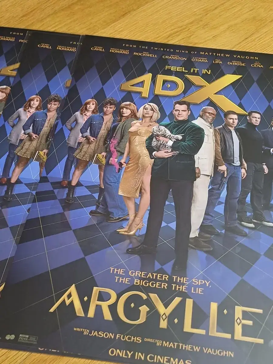 Argyle 4DX poster