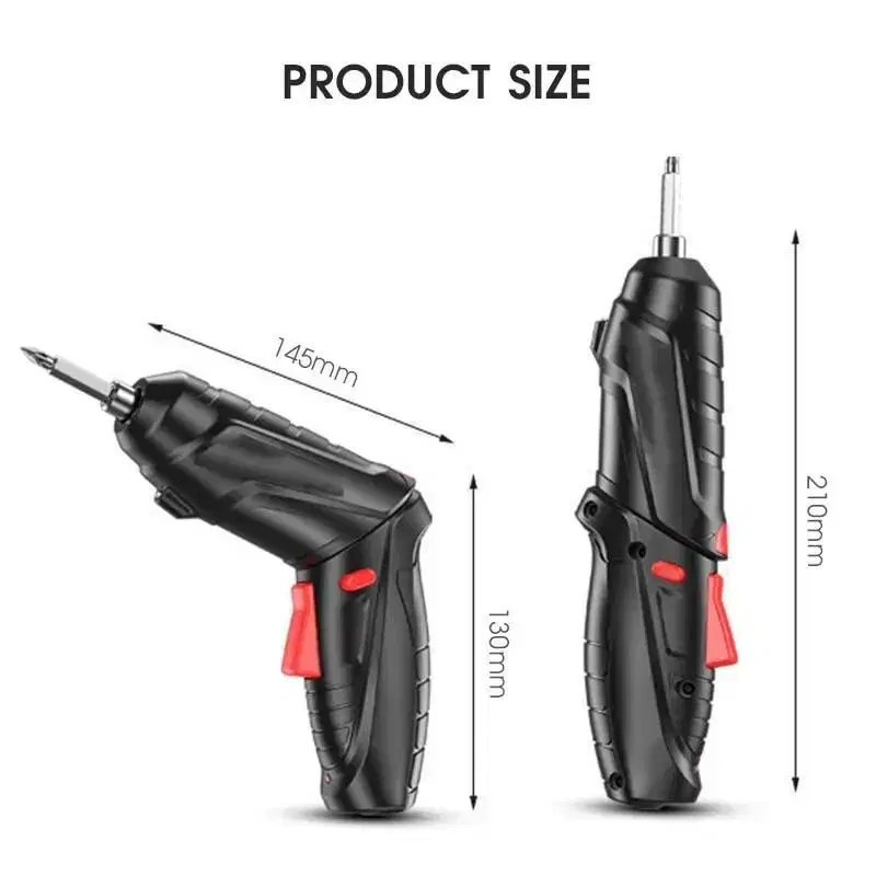 가정용 3.6V 미니 무선 전동 드릴 세트, 1800mAh 리튬 배터리