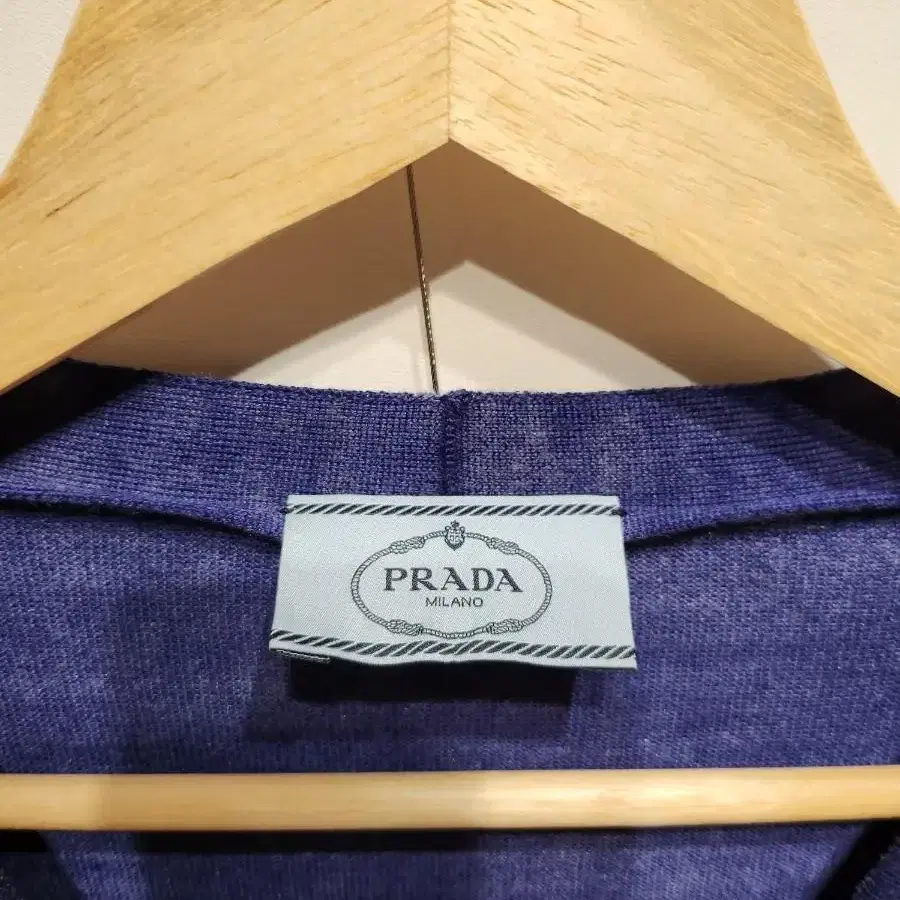 PRADA 프라다 여성 그라데이션 니트 가디건 38 정품 여자