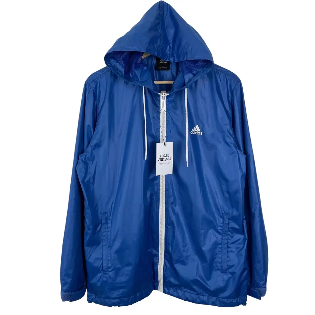 Adidas bloo Hooded Windbreaker