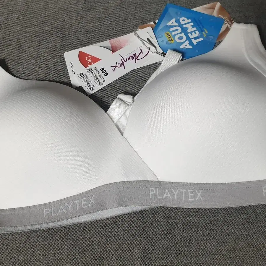 playtex 플레이텍스 논와이어 브래지어 화이트