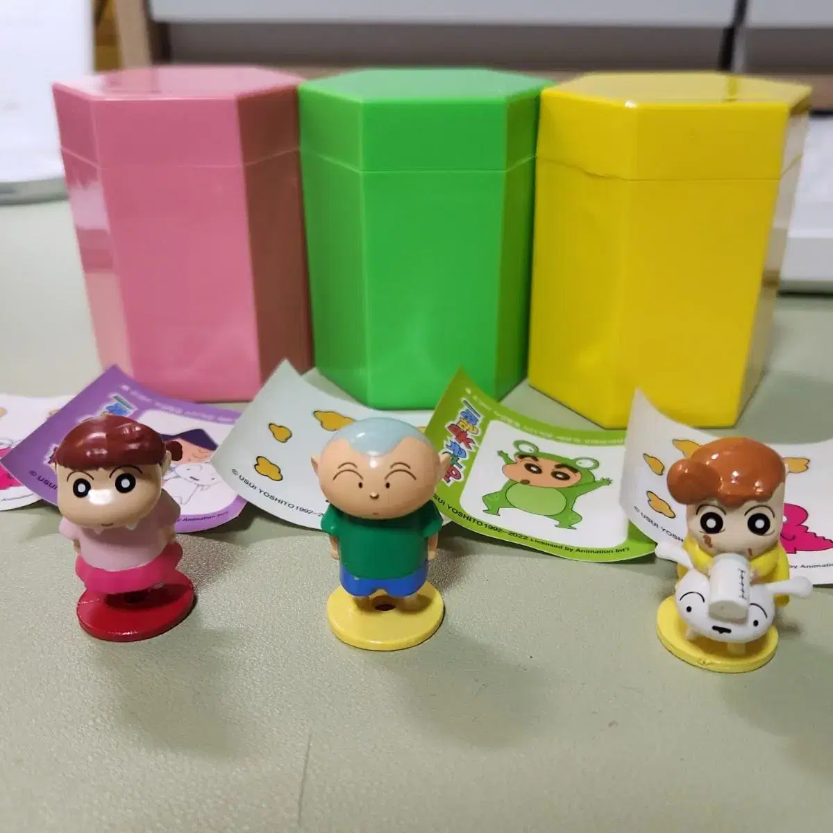 Changu Piggy Bank Random Figure Set (Yuri, Huni, Changu)