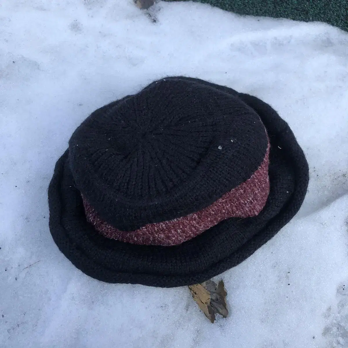 Vintage If you take a break knit hat