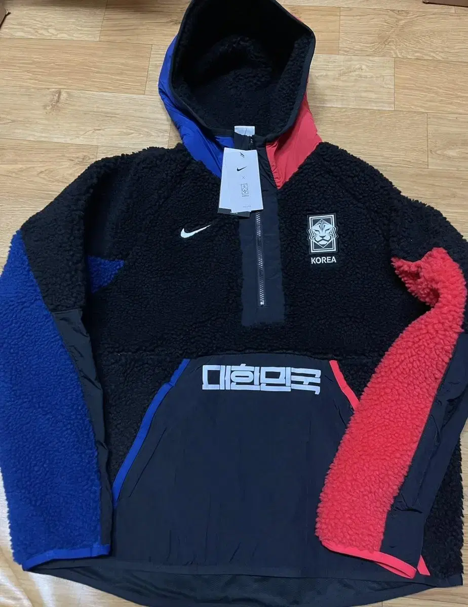 22-24 South Korea National Team Hooris Kukdae Vahn Zipup Anorak