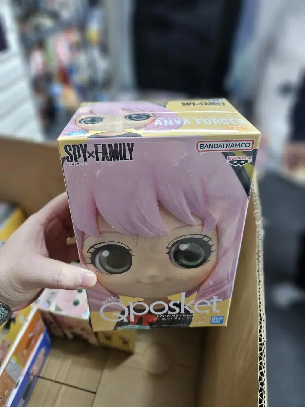 SPY FAMILY Annie Poseur Figure QPosket Unsealed