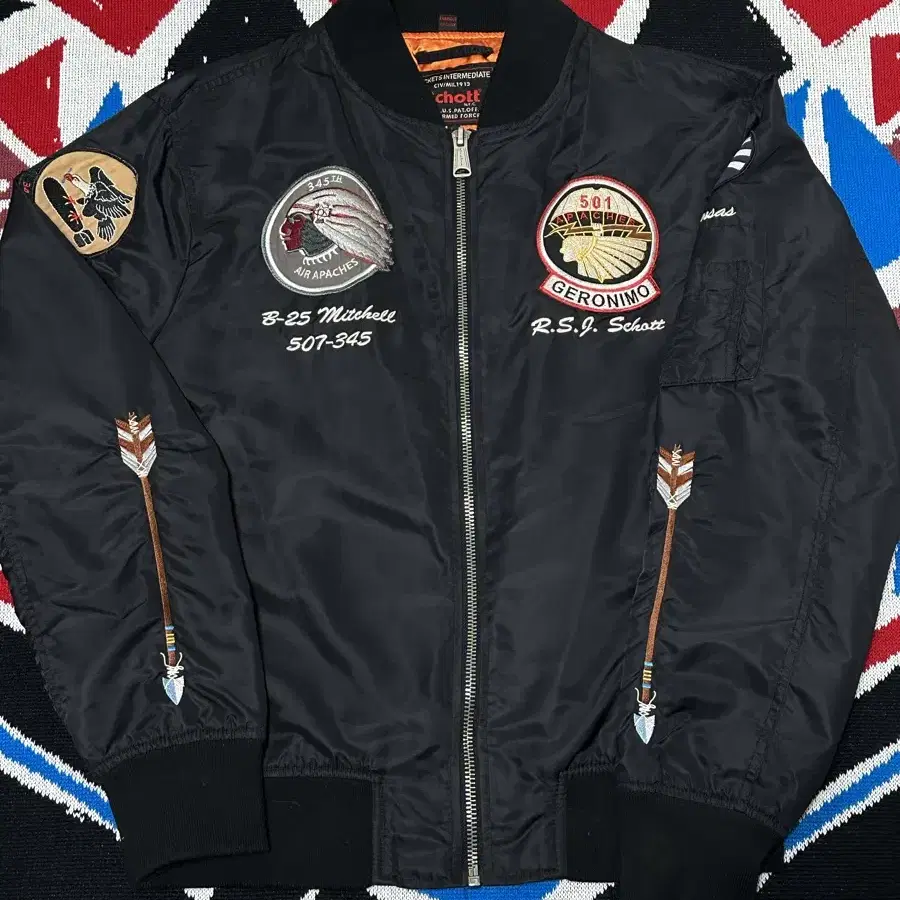 SCHOTT APACHE MA-1 JACKET