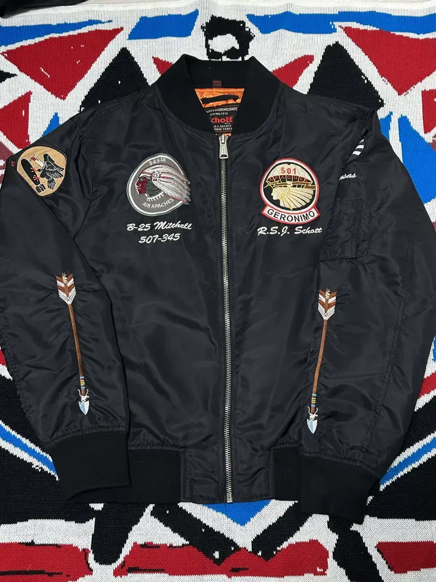 SCHOTT APACHE MA-1 JACKET