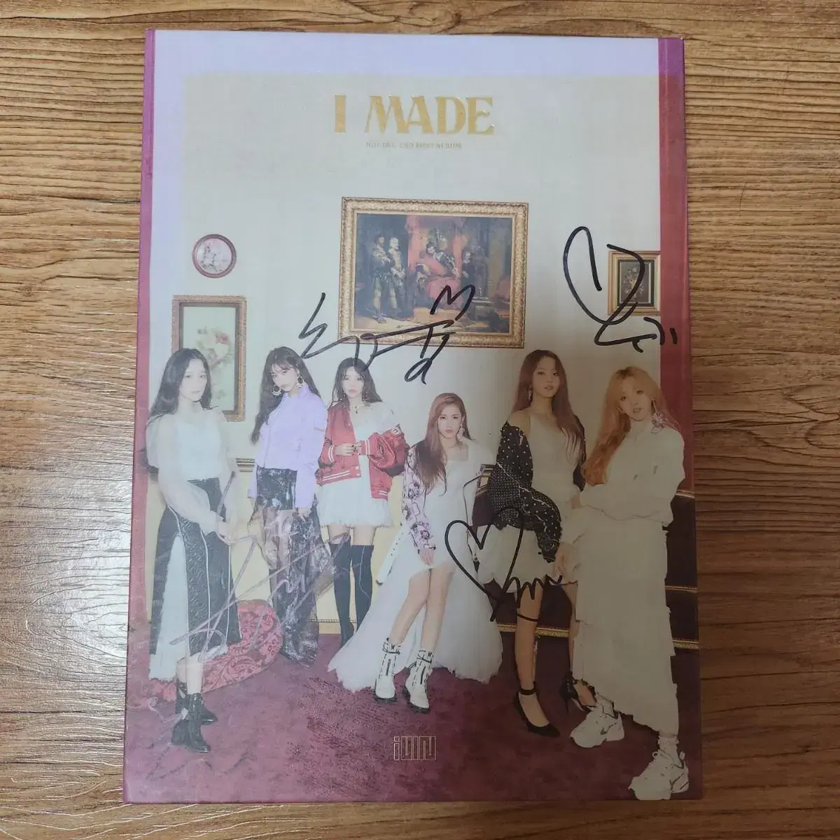 Half-priced Delivery gidle Signed Album B