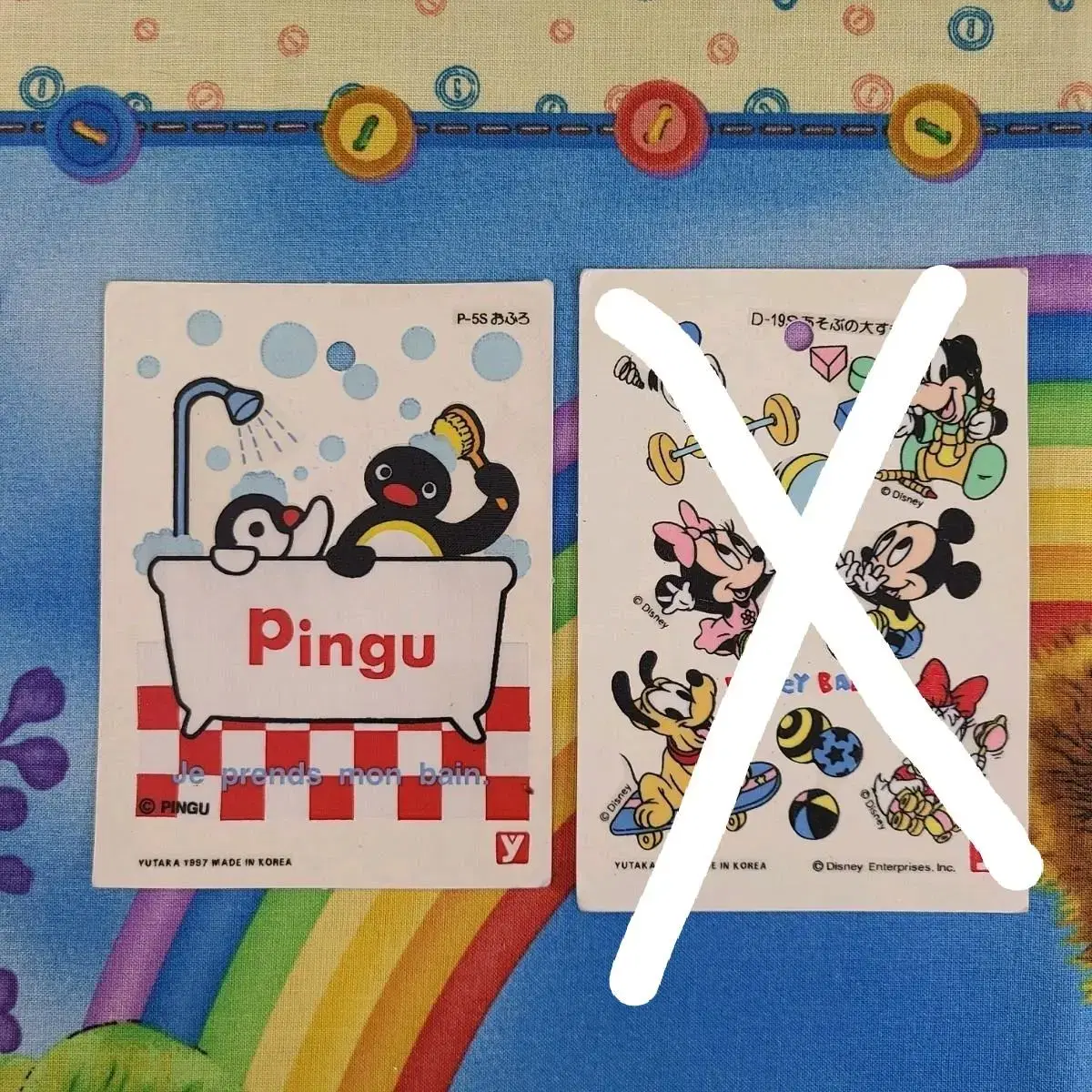 Kokusai phrase Unitech Pingu sticker