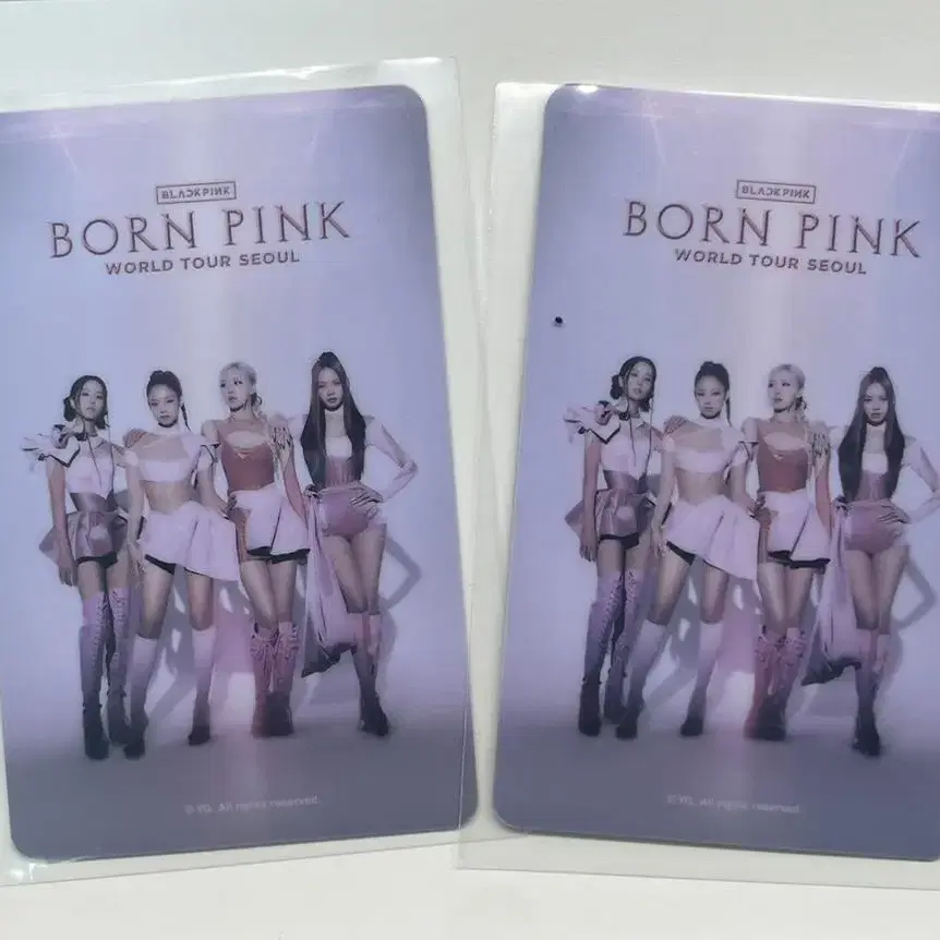 Born Pink world tour seoul 특전 럭드 지수 포카