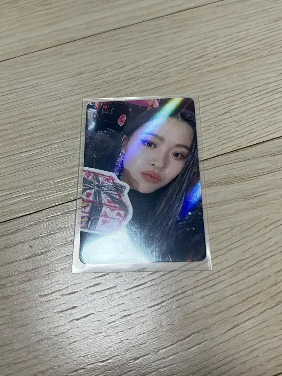 itzy itzy ryujin loco unreleased photocard