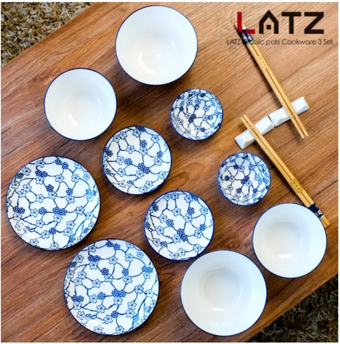 [새 상품] LATZ(라츠) 홈세트 식기(새상품) 2인세트(14p)