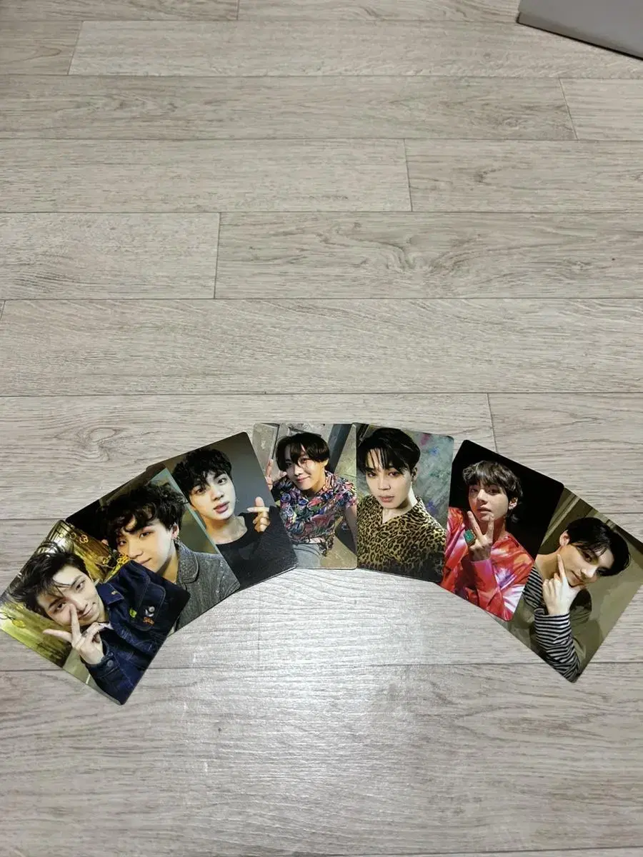 [BTS] OFFICIAL PHOTOCARDS (7pcs)