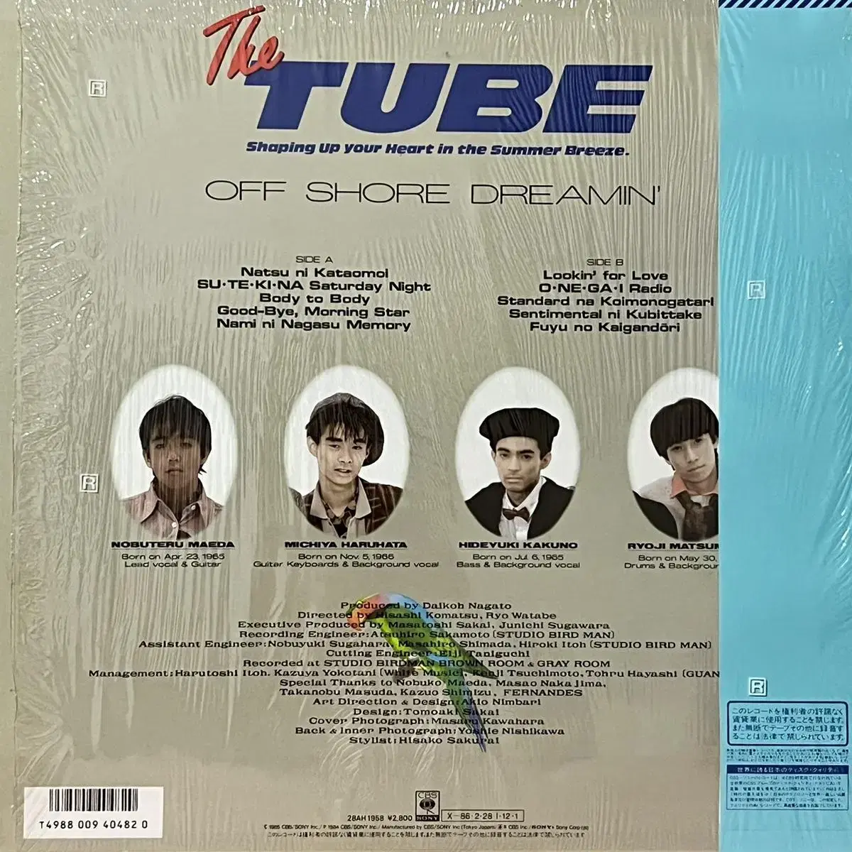 서프LP 튜브 The TUBE -Off Shore Dreamin'