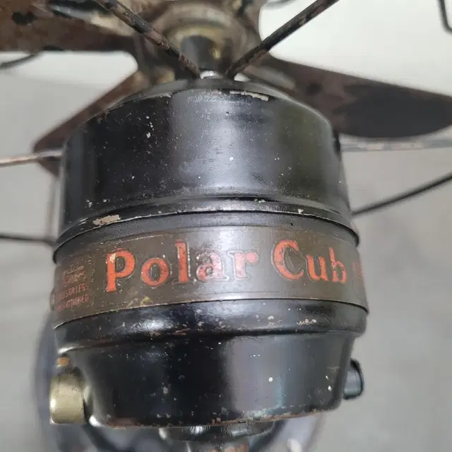 POLAR CUB  작은 엔틱 선풍기 정상작동   1920년대 제품