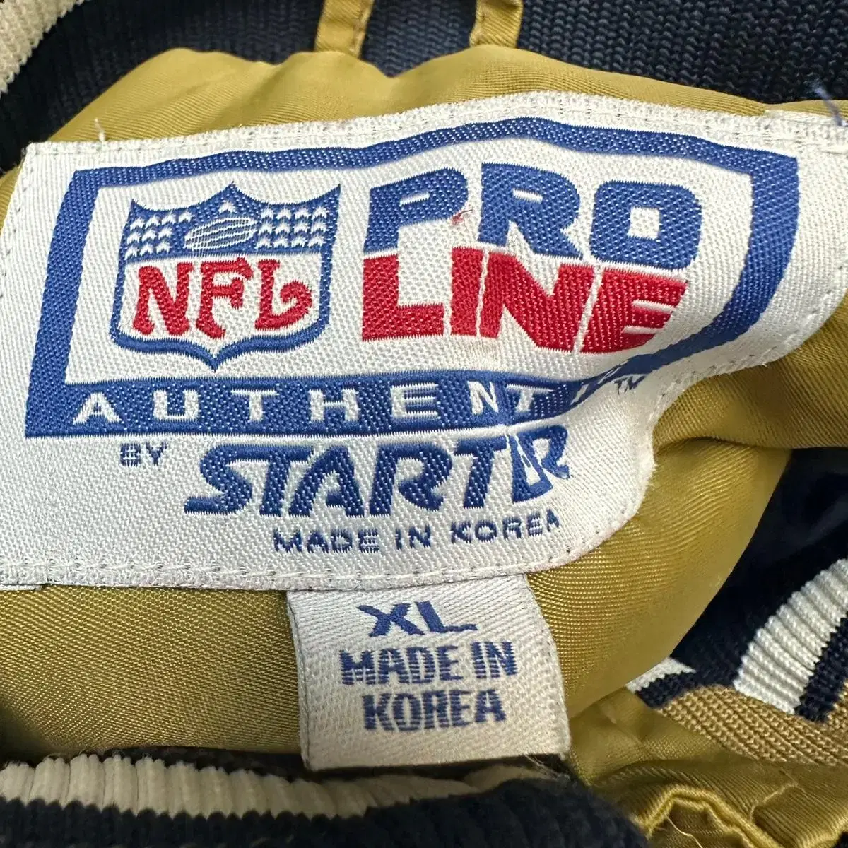 스타터 NFL St. Louis Rams 빅로고점퍼 XL