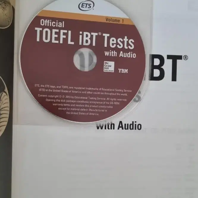 오피셜 토플 iBT tests with audio volume 1