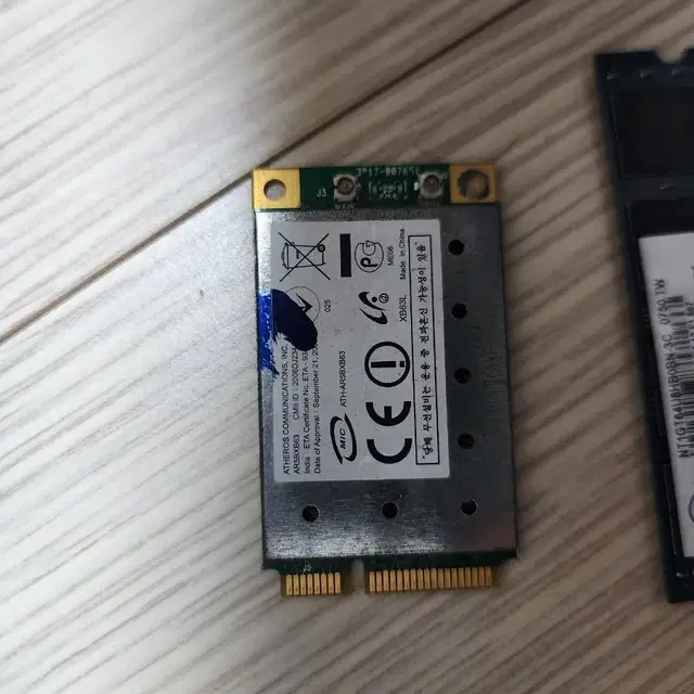 노트북 센스 r60부품 ssd 160g ddr2 1g x2개 모뎀