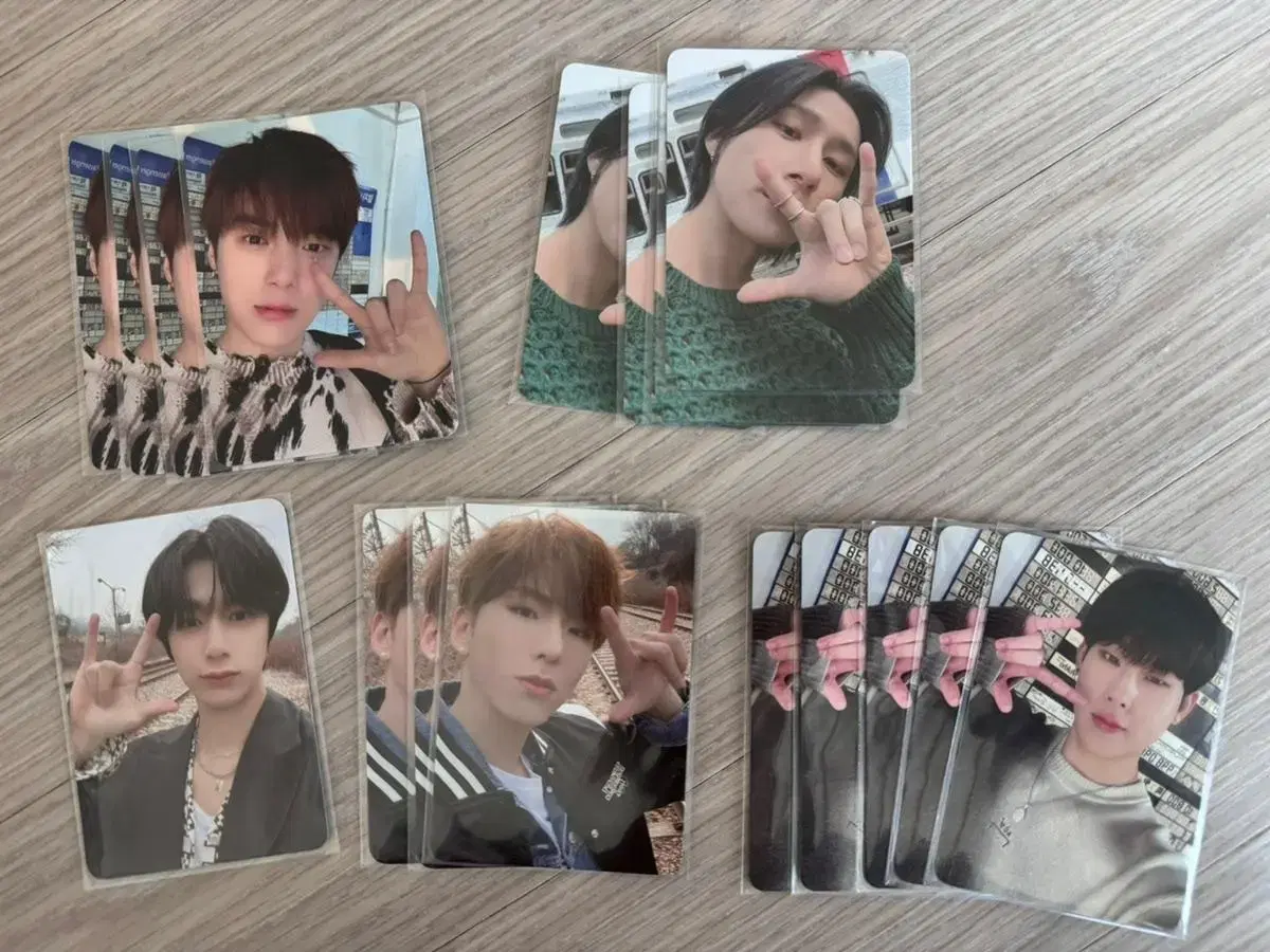 [monsta x] shape of love ktwon4u unreleased photocard wts shepopup