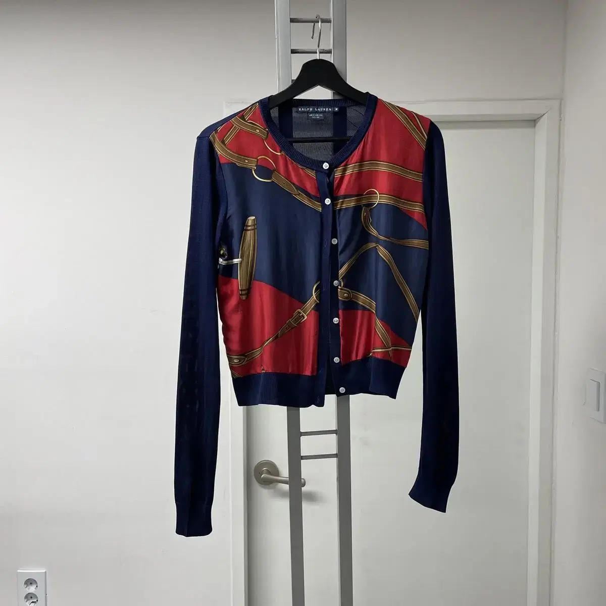 Polo Ralph Lauren 100% silk cardigan M(W)