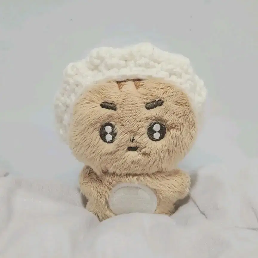 10cm 인형옷 베레모 인형뜨개모자 뽀바투