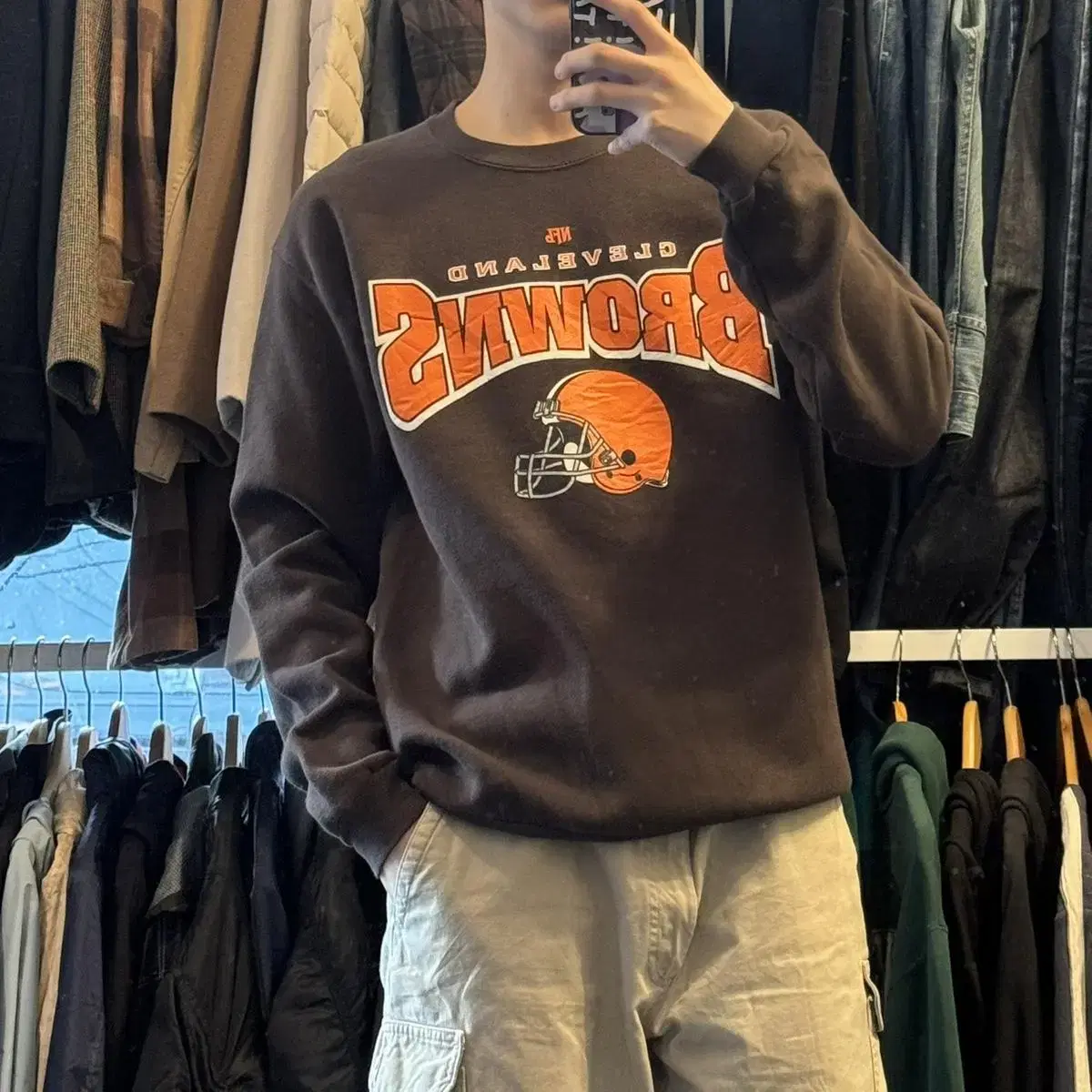 NFL Cleveland browns sweat