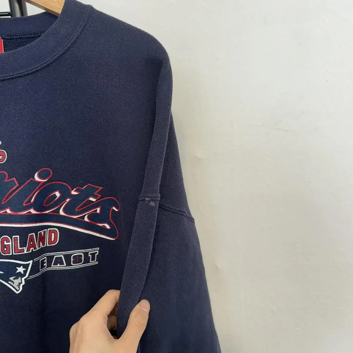 착샷) NFL Patriots Vintage sweat