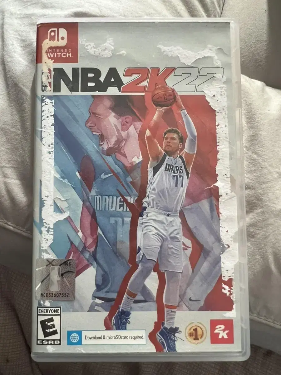 스위치 NBA2K22 타이틀 팔아요!