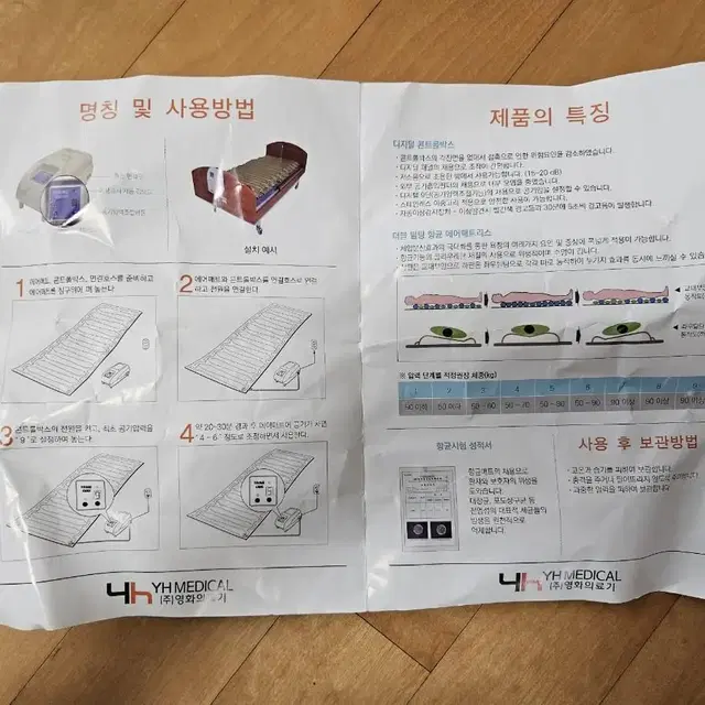 [부산] 욕창방지 에어매트리스