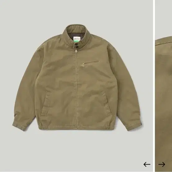 구해요))카키스 khakis Washed Club Jacket Tan