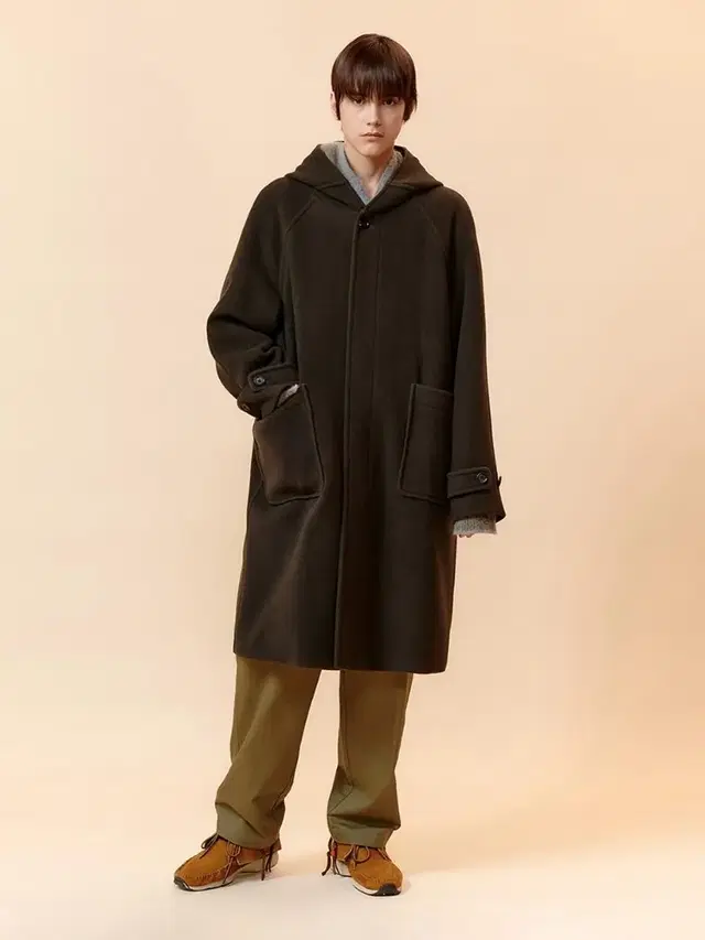 [1] 노드아카이브 후드코트 브라운 22fw