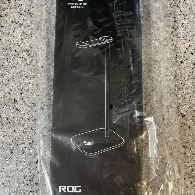 ASUS ROG METAL STAND 헤드셋 거치대