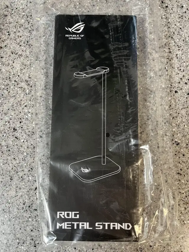 ASUS ROG METAL STAND 헤드셋 거치대