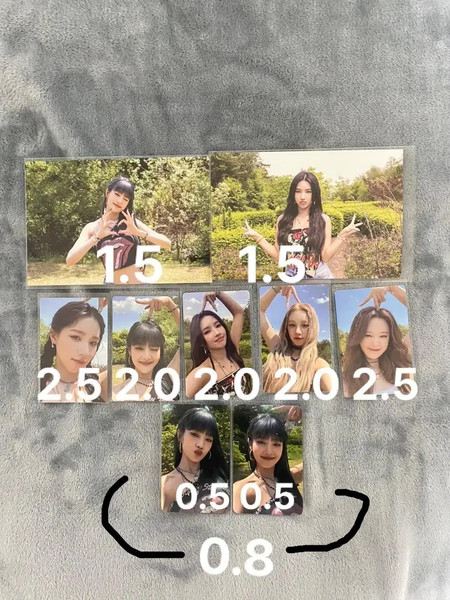 Idle Pretikon Day 2 MD photocard pre-order benefit Prints