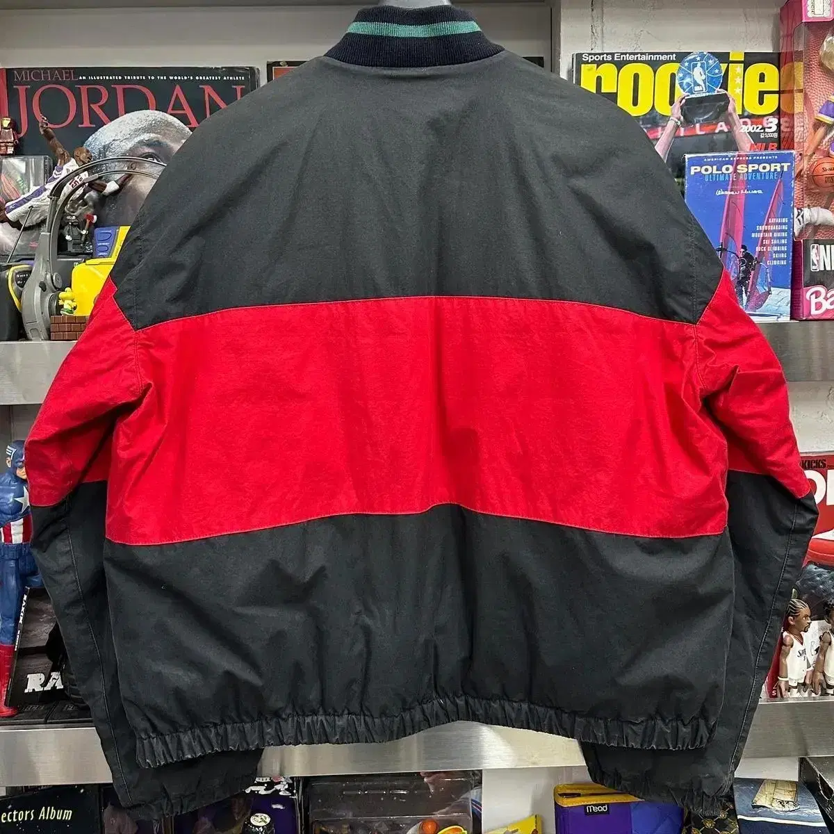 80s polo uni crest anorak puffer down jk