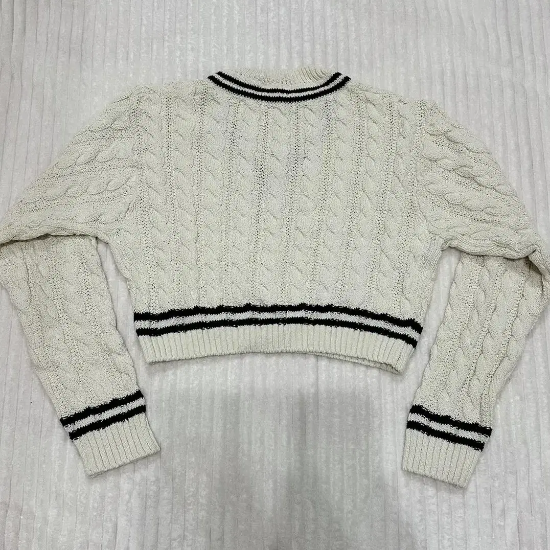 그로브 GROVE ELISE KNIT - IVORY BLACK