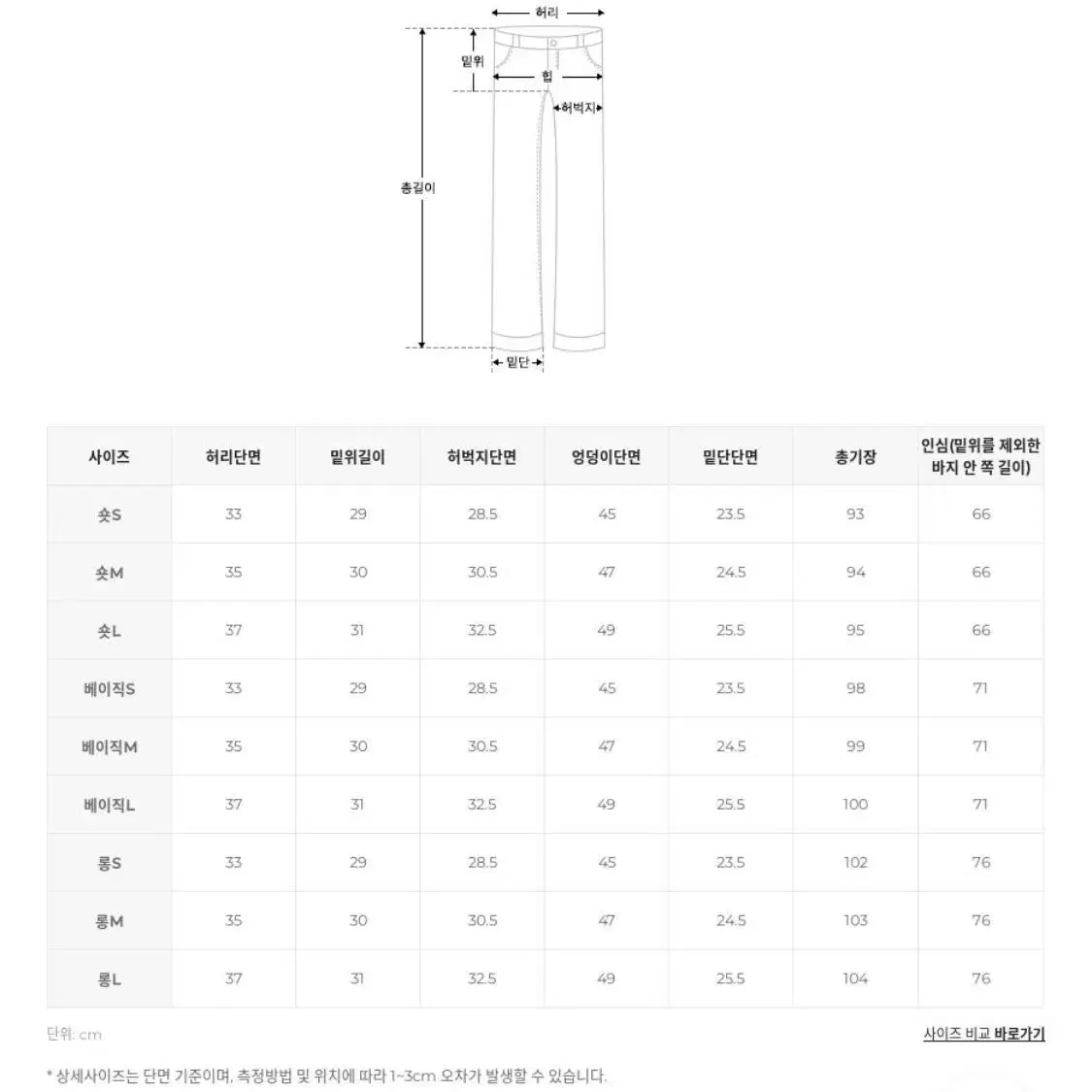 HAWA 하와 에브리 모먼트 와이드 데님 [윈터 아이보리ver] 베이직s