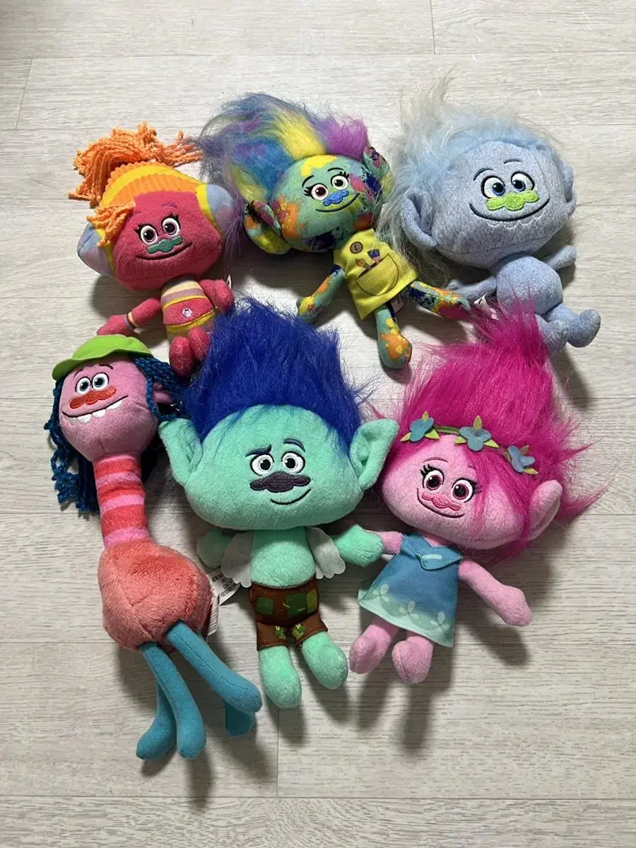 DreamWorks Trolls doll Set Troll Doll DreamWorks Trolls