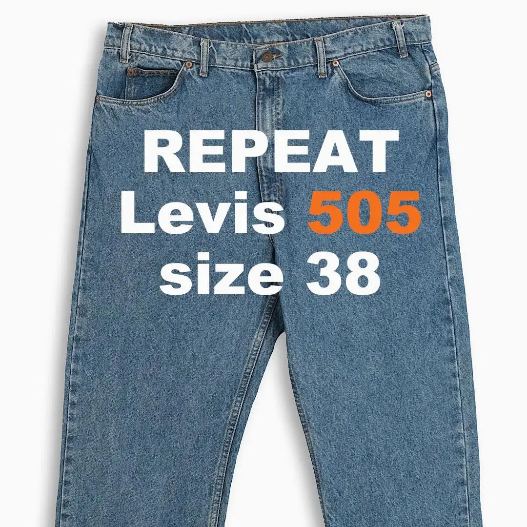 Levi's 505 Orangetab 90s Size 38 OR5054020