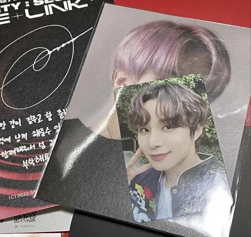 (full configuration) nct jungwoo special AR ticket + photocard set