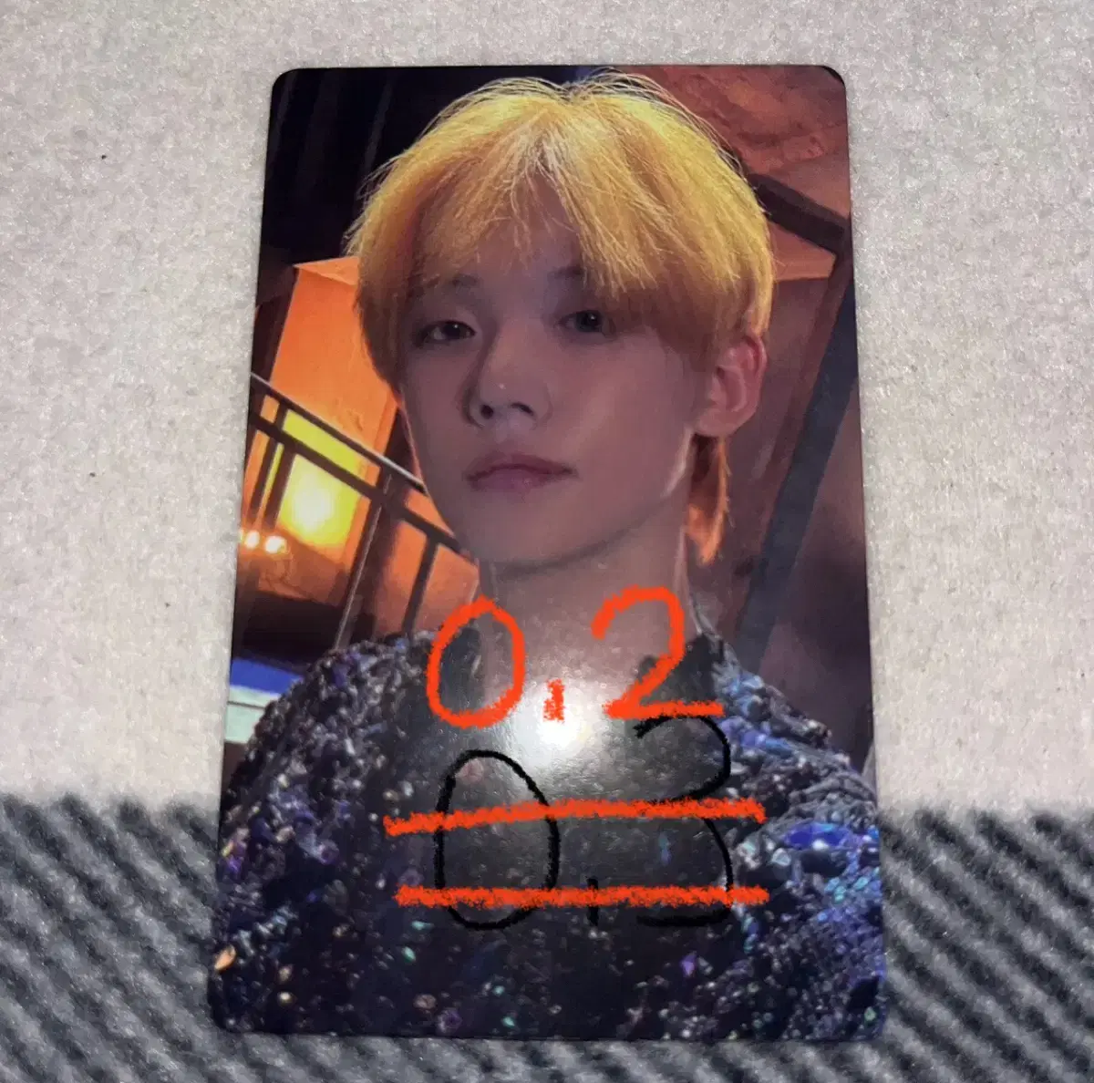 Freefall weverse pre-order benefit yeonjun photocard wts Sell