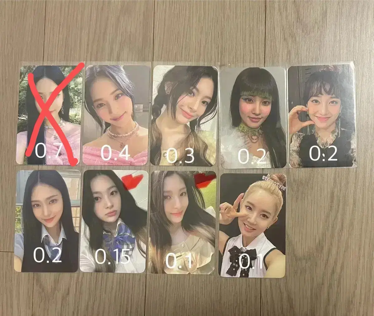 Stayc Stereotypes photocard bulk WTS