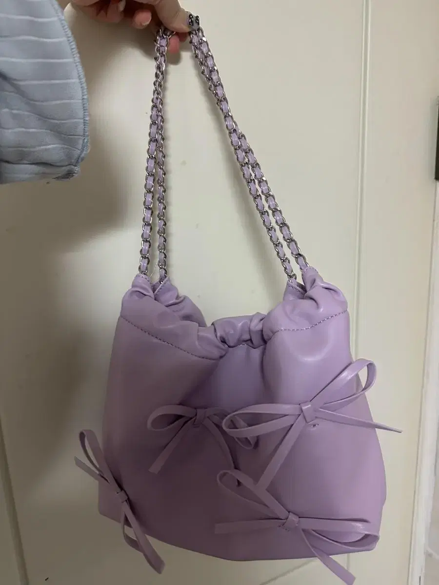 I have a purple shoulder bag tote for sale!